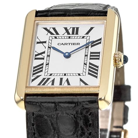 cartier watches tank solo